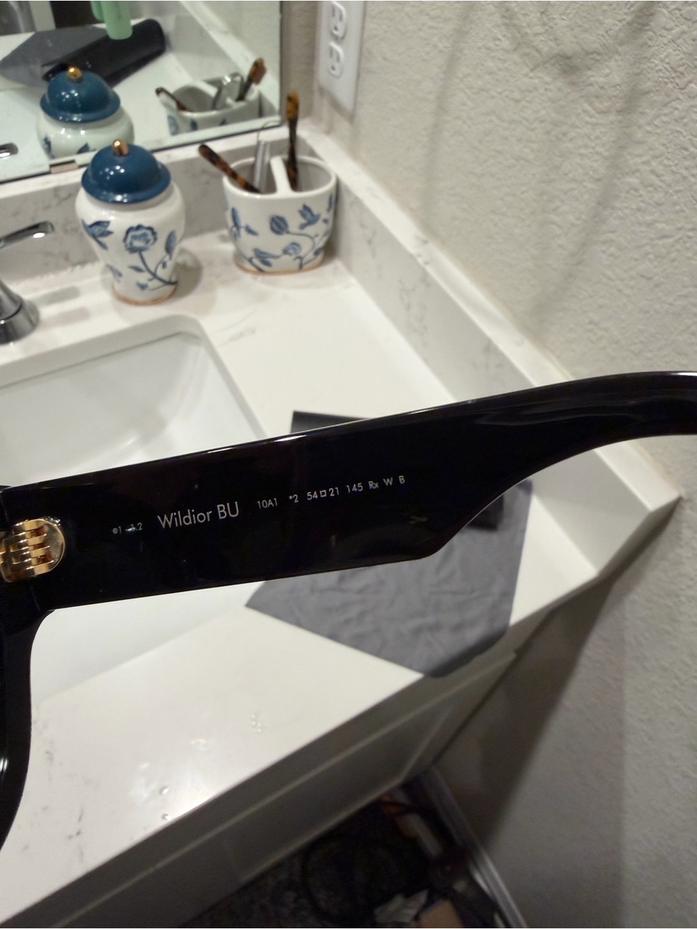 Christian Dior Black Oversized Sunglasses - Picture 8 of 9